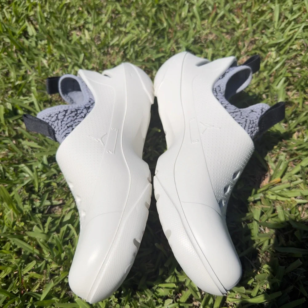 Jordan System.23 Sail Cement Grey Mens 9 2-in-1 Clog Sneakers DN4890-101